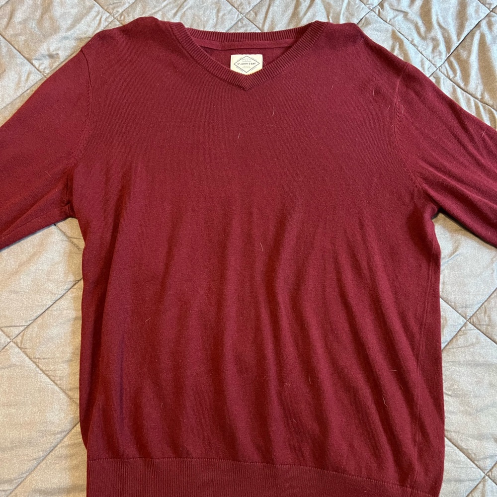 Medium Maroon/Red St. John’s Bay Sweater